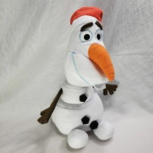 Ty Sparkle Olaf Snowman Stuffed Disney Frozen Toy 10"